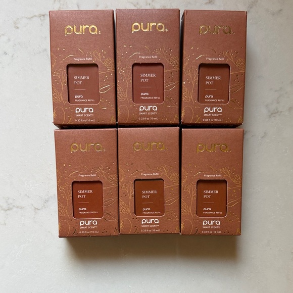 Pura Scents Other - Pura Scents Simmer Pot Fragrance Refills Set of 6 NEW IN BOX